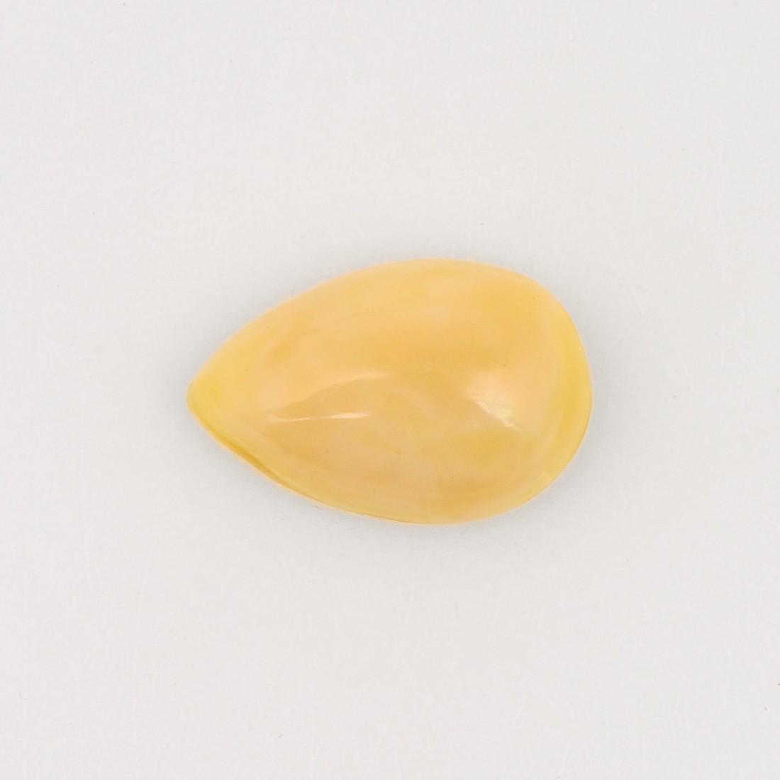 4.25 Carat Yellow Color Pear Natural Opal Loose Gemstone 1 Pieces (1 of 7)