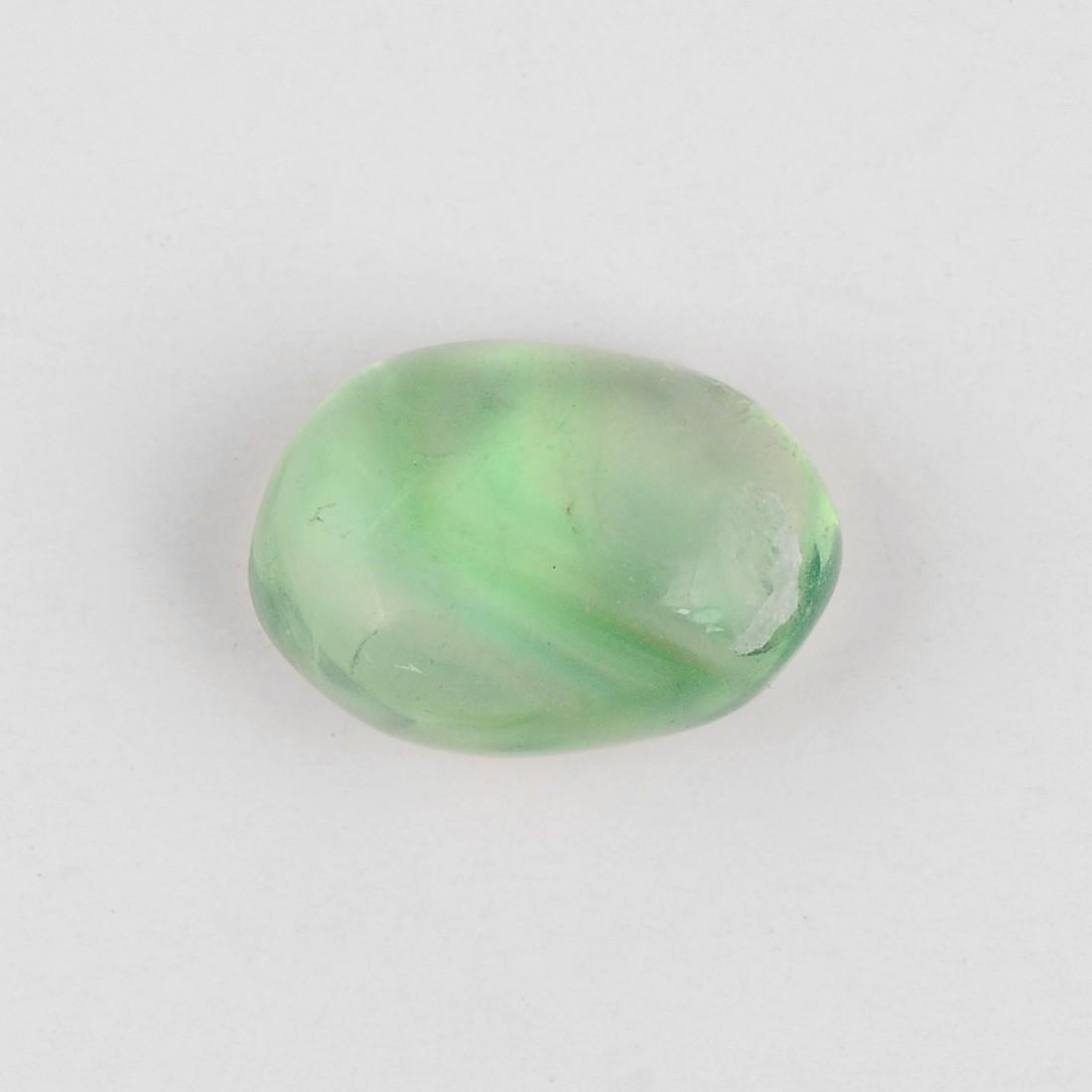 6.5 Carat Green Color Fancy Natural Fluorite Loose Gemstone 1 Pieces: No Reserve! Title: 6.5 Carat Green Color Fancy Natural Fluorite Loose Gemstone 1 Pieces Additional Information: Specification of Gemstone Stone : Fluorite Shape : Fancy Size : 7H x 12L x 9W mm Color :