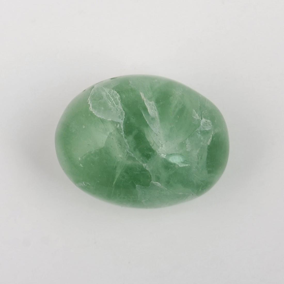 56 Carat Green Color Fancy Natural Fluorite Loose Gemstone 1 Pieces: No Reserve! Title: 56 Carat Green Color Fancy Natural Fluorite Loose Gemstone 1 Pieces Additional Information: Specification of Gemstone Stone : Fluorite Shape : Fancy Size : 16H x 23L x 17.5W mm Colo