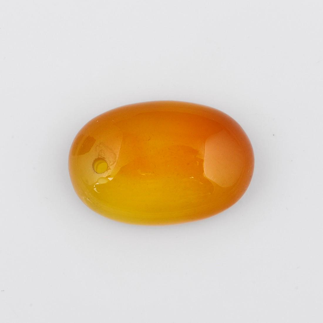 38.30 Carat Yellowish Red Color Natural Oval Onyx Loose Gemstone 1 Pieces: No Reserve! Title: 38.30 Carat Yellowish Red Color Natural Oval Onyx Loose Gemstone 1 Pieces Brand: Gems Trading Center Gemstones: Onyx 38.3 Size/Dimensions: 8.7H x 29L x 19W mm Shipping: Domestic: Fl