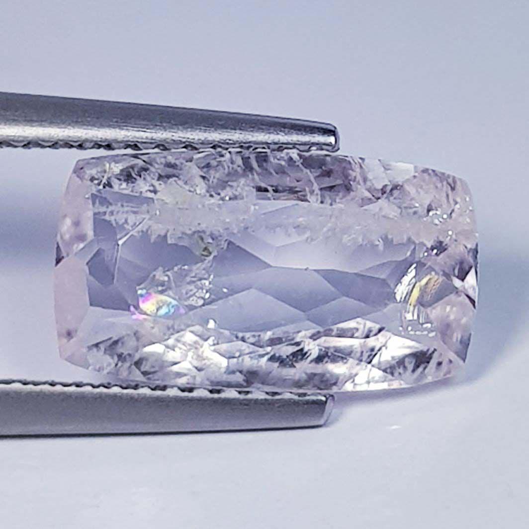 2.83 ct Natural Morganite Cushion Cut (1 of 4)