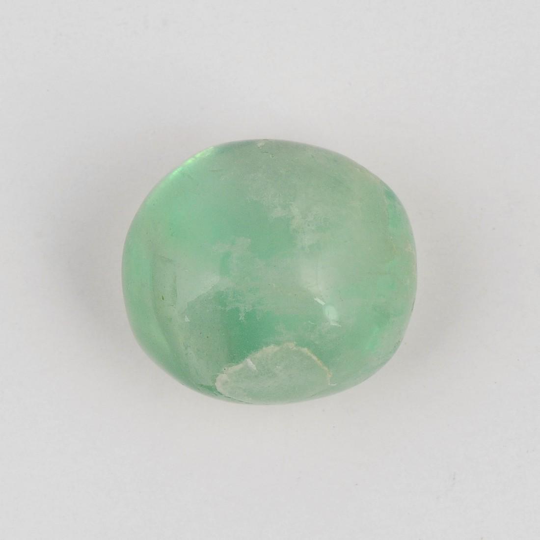 29 Carat Green Color Fancy Natural Fluorite Loose Gemstone 1 Pieces: No Reserve! Title: 29 Carat Green Color Fancy Natural Fluorite Loose Gemstone 1 Pieces Additional Information: Specification of Gemstone Stone : Fluorite Shape : Fancy Size : 12.5H x 17L x 15W mm Colo