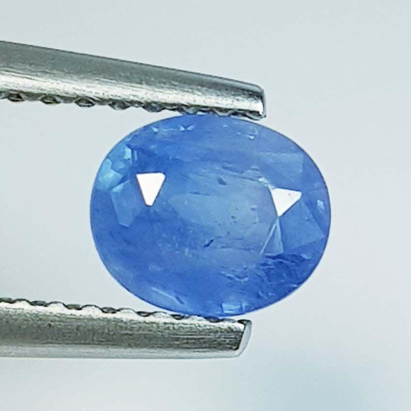 1.06 ct Natural Blue Sapphire: No Reserve! Title: 1.06 ct Natural Blue Sapphire Color/Clarity: VS Carat Weight: 1.06 Size/Dimensions: 6.00 x 5.00 x 3.50 Additional Information: Oval - Burma Shipping: Domestic: Flat-rate of $7.00