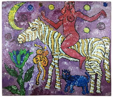 Walking oil painting, Boyko Peter: Title: "Walking" oil paintingArtist: Boyko PeterMedium: Oil on canvasDate/Period: 2021Additional Information: 5% of the purchase amount will be transferred to the fund for humanitarian aid to