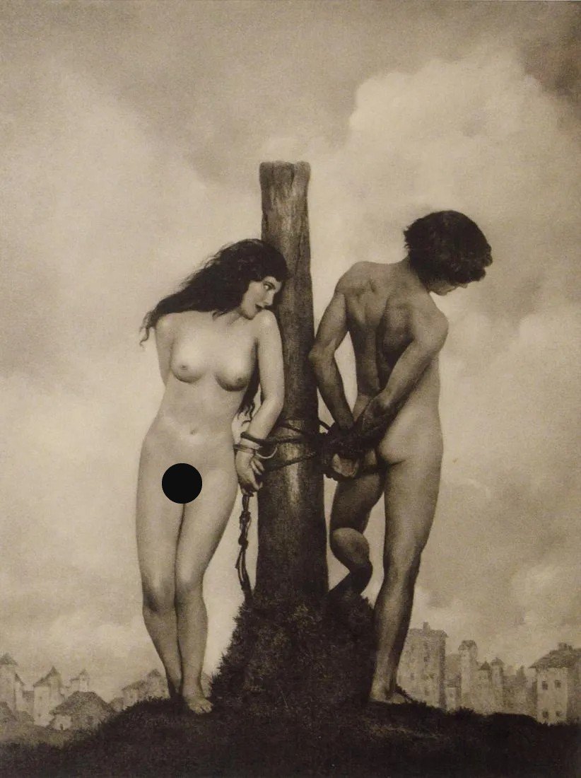 WILLIAM MORTENSEN - Mark Of The Borgia, 1927 (1 of 2)