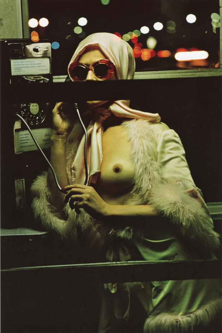 HELMUT NEWTON - "Night Call", Paris 1974 (1 of 1)
