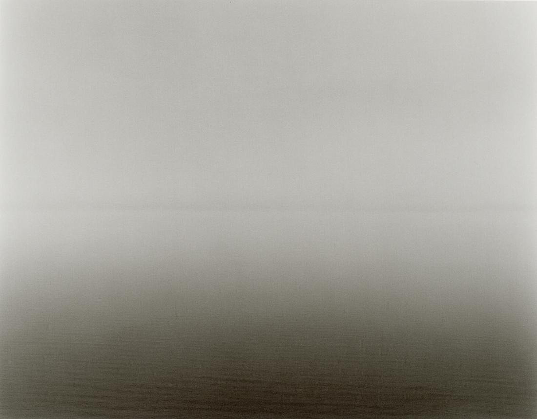 HIROSHI SUGIMOTO - Ligurian Sea, Saviore, 1993: Artist: Hiroshi Sugimoto Title: Ligurian Sea, Saviore, 1993 (NEG. #556) Medium: Photo Litho, 2019, Italy Dimensions: 8.45x6.6" Description: Heat Wax Mounted on 8.5x11" Conservation Board Artist Bio: H