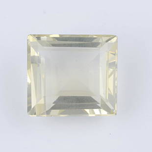 41.40 Carat Yellow Color Natural Square Lemon Quartz Loose Gemstone 1 Pieces: Title: 41.40 Carat Yellow Color Natural Square Lemon Quartz Loose Gemstone 1 Pieces Brand: Gems Trading Center Gemstones: Lemon Quartz Carat Weights: 41.4 Size/Dimensions: 12x20x22 Reserve: $40.00 