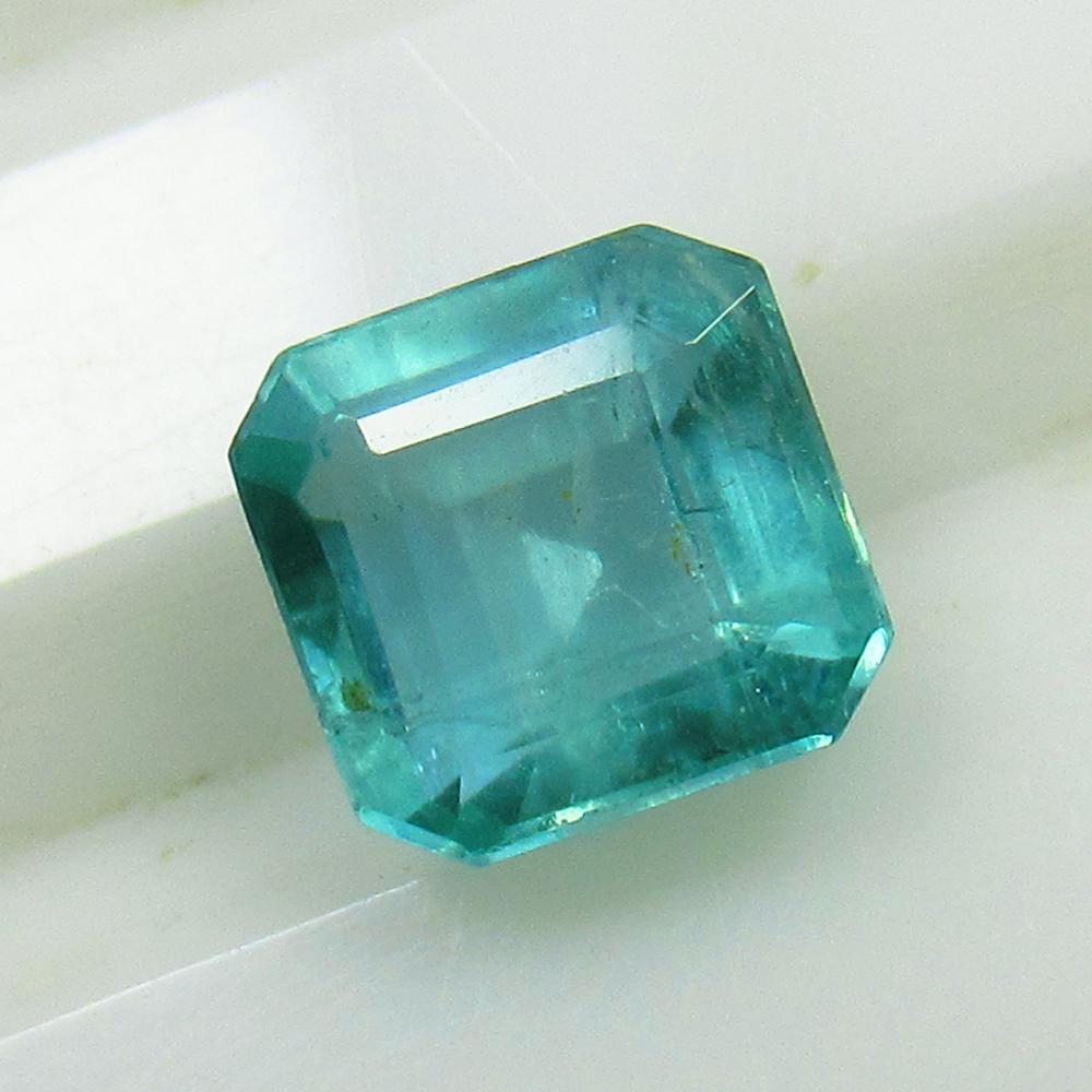 1.30 Ct Natural Zambian Emerald Octagon Cut (1 of 2)