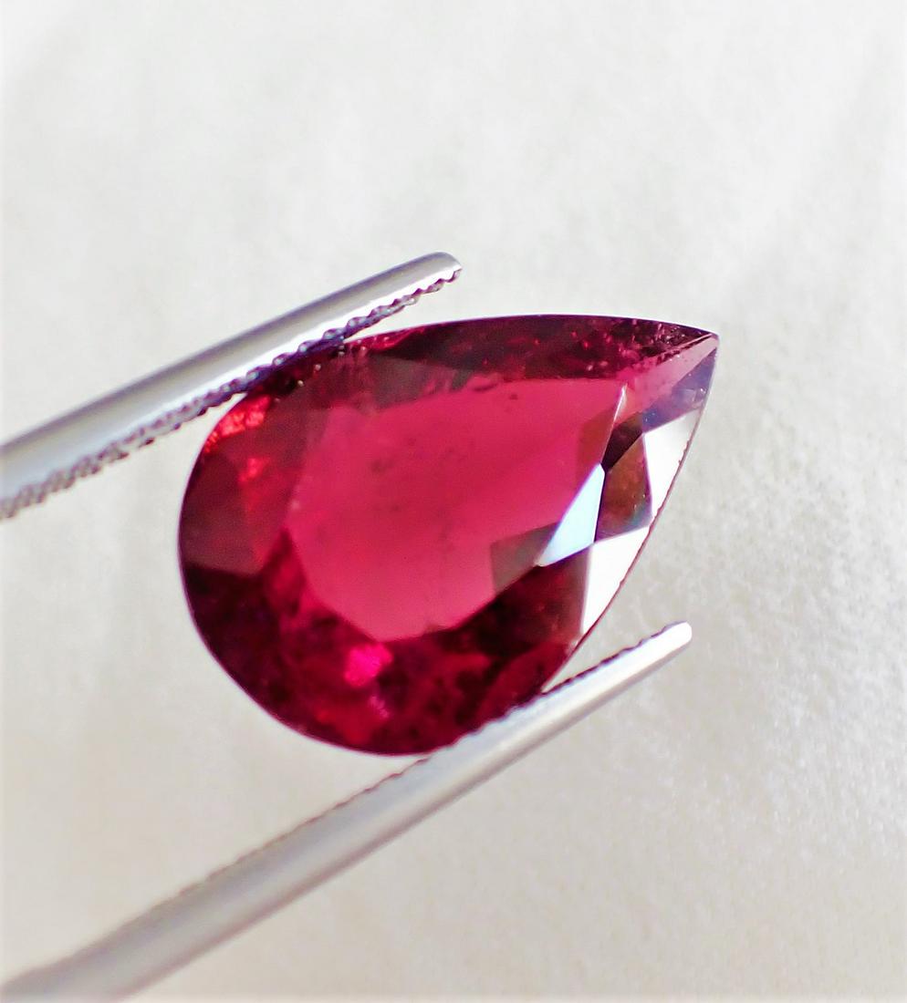 Rubellite Tourmaline Certified - 7.78 ct (1 of 8)