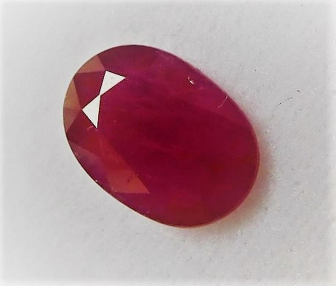 5,06 ct Natural Ruby Unheated IGI Report 6,04 ct (1 of 3)