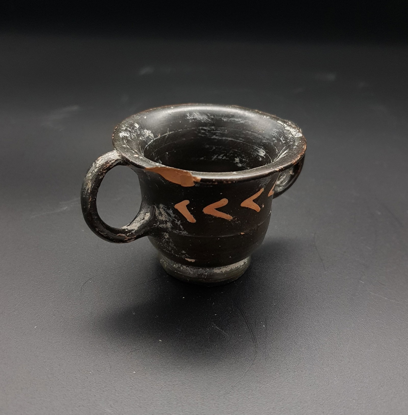 ANCIENT MINIATURE GREEK TERRACOTTA CRATER (1 of 4)