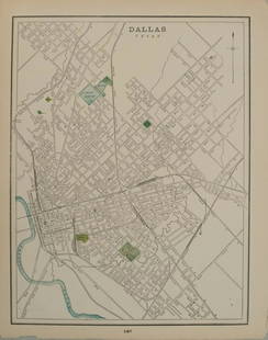 1895 Cram Map of Dallas [verso] Memphis -- Dallas Texas [verso] Memphis: Title: 1895 Cram Map of Dallas [verso] Memphis -- Dallas Texas [verso] MemphisCartographer: G CramYear / Place: 1895, ChicagoMap Dimension (in.): 12.9 X 10 in. Very nice and detailed maps of Dallas