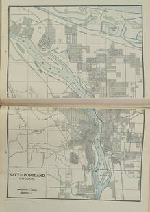 1909 Davis Map of Portland, Oregon -- City of Portland, Oregon: Title: 1909 Davis Map of Portland, Oregon -- City of Portland, OregonCartographer: E DavisYear / Place: 1909 Berkley, SeattleMap Dimension (in.): 12.9 X 18.8 in. This is a very nice map of Portland,