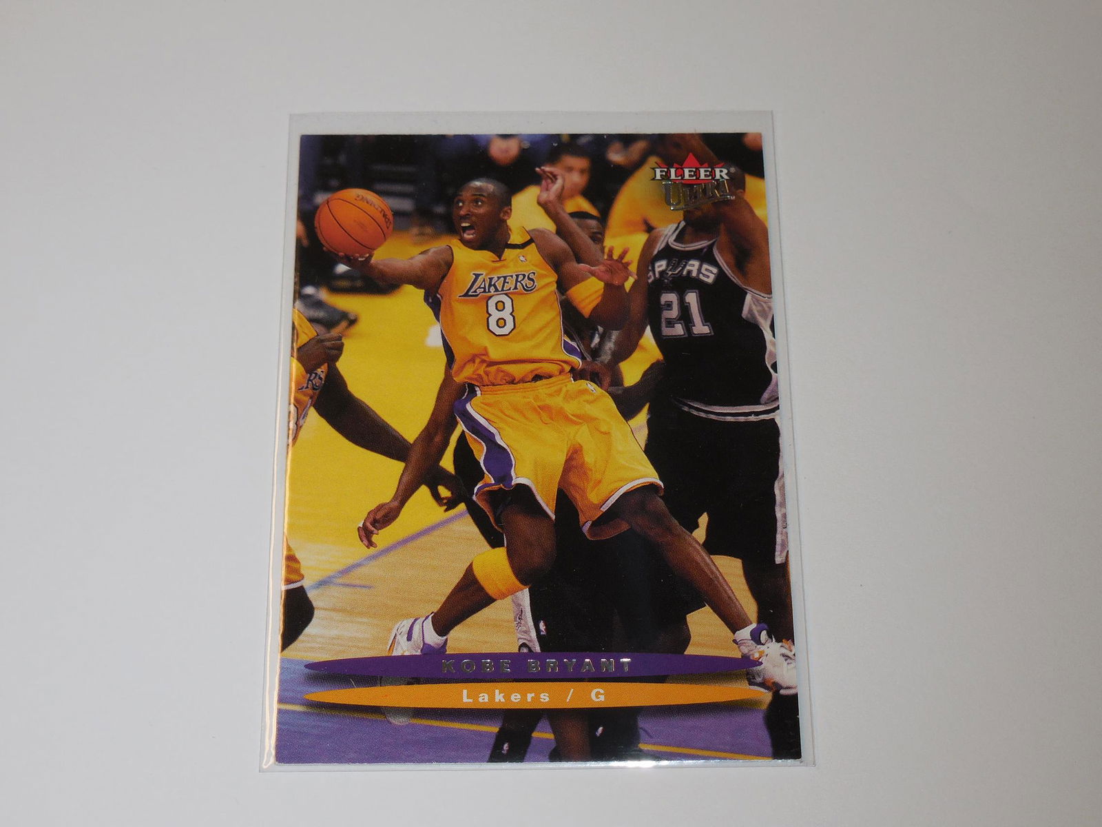 2003-04 FLEER ULTRA #133 KOBE BRYANT LAKERS (1 of 2)