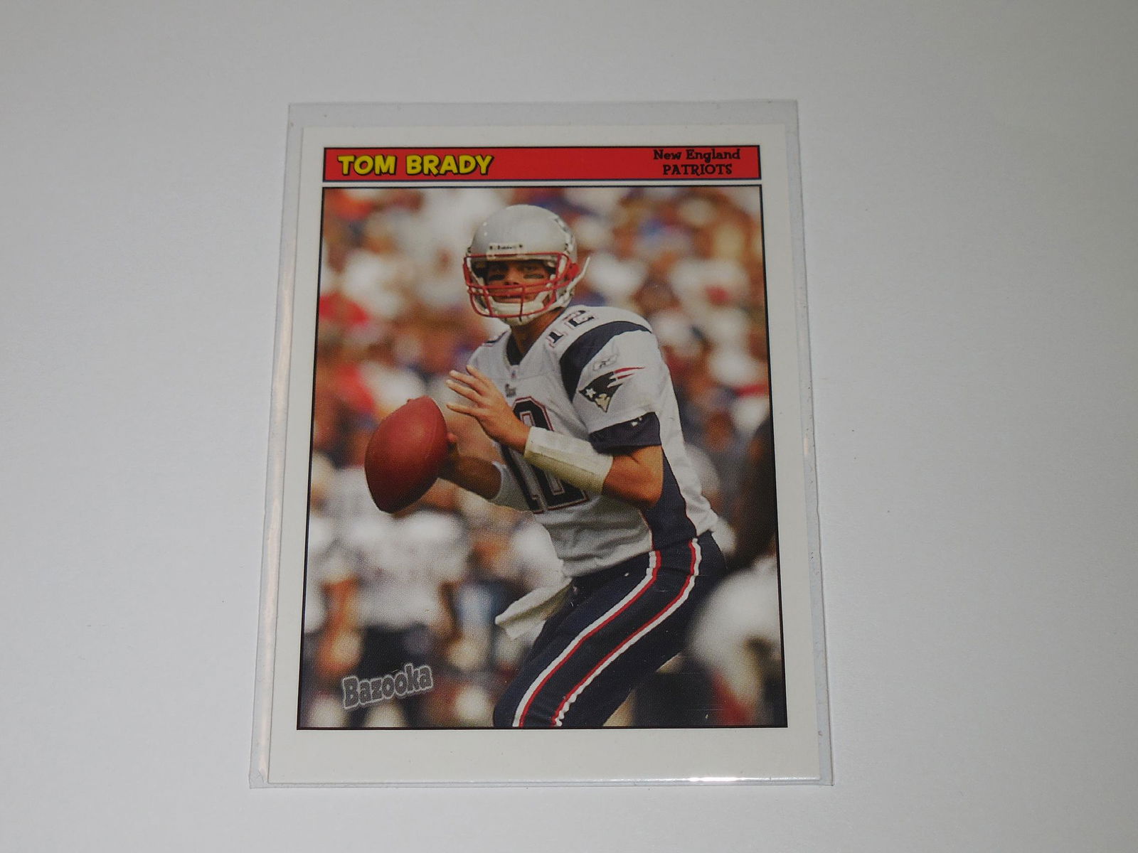 2005 TOPPS BAZOOKA #12 TOM BRADY (1 of 2)