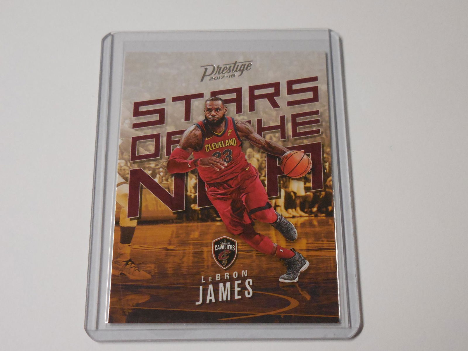 17-18 PRESTIGE LEBRON JAMES STARS OF NBA (1 of 2)