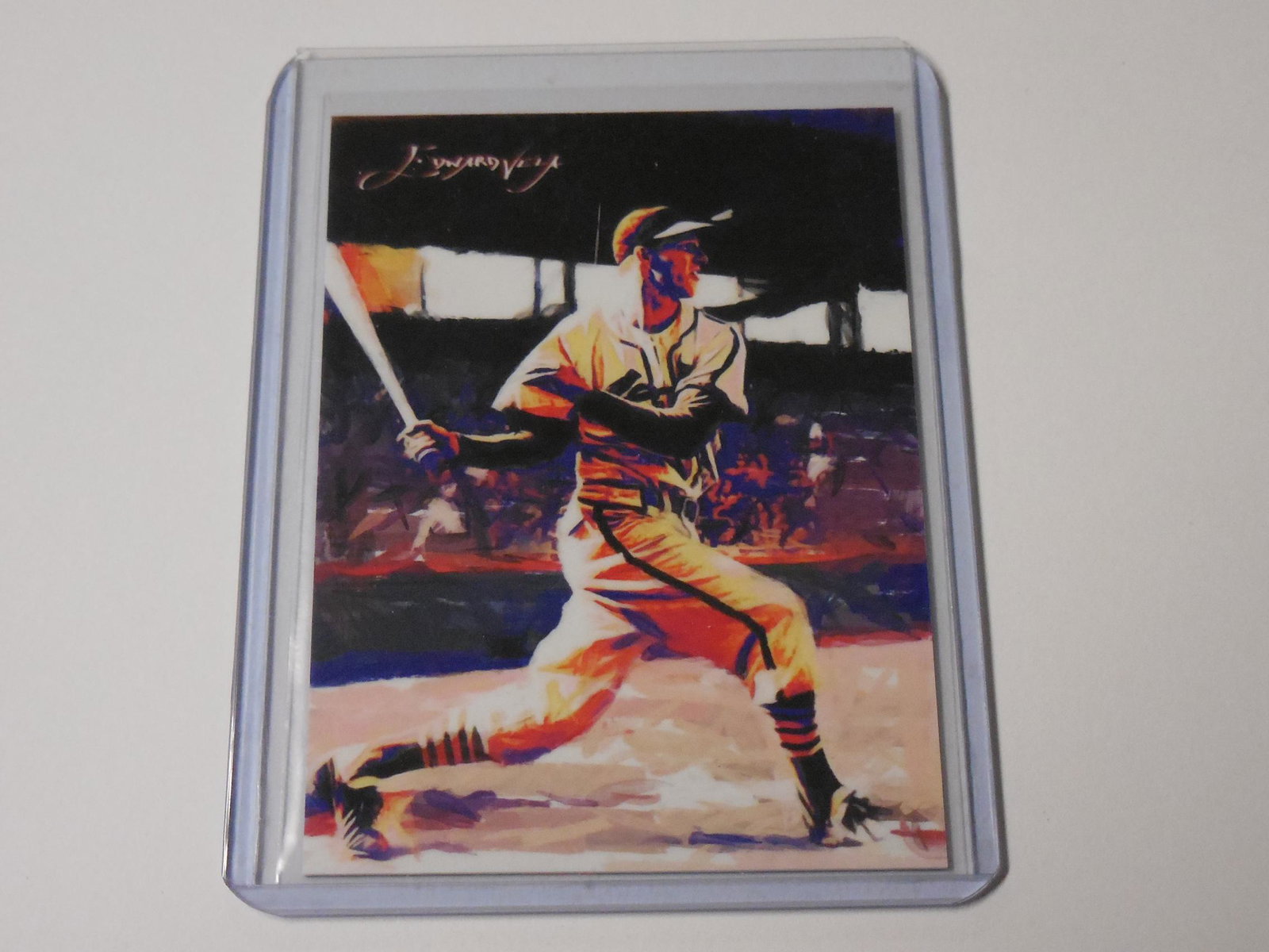 18 ED VELA STAN MUSIAL ART CARD #D 47/50: Title: 18 ED VELA STAN MUSIAL ART CARD #D 47/50 Date/Period: MODERN Additional Info:HELLO THANKS FOR VISITING OUR AUCTION. UP FOR SALE IS A WONDERFUL ITEM FOR ANY CARD COLLECTOR! I DO MY BEST TO PUT T