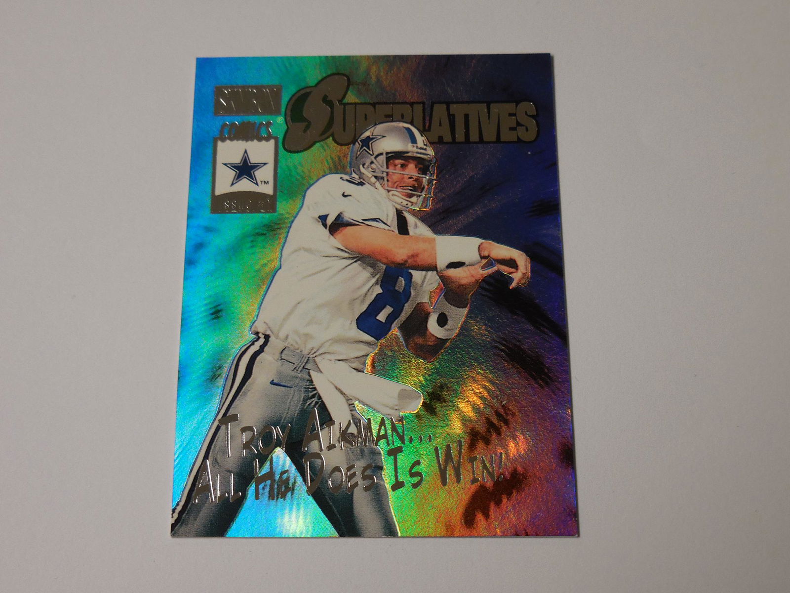00 SKYBOX TROY AIKMAN SUPERLATIVES HOLO (1 of 2)