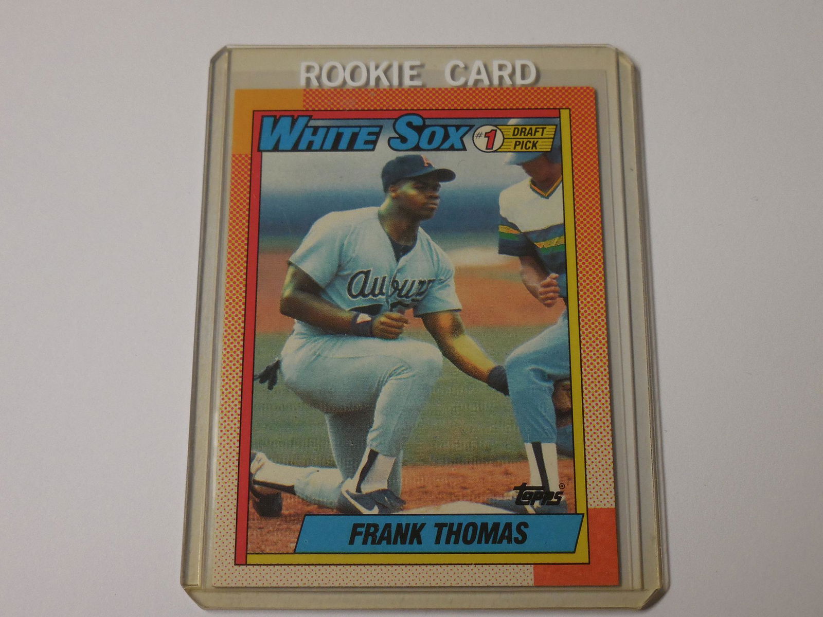 1990 TOPPS #414 FRANK THOMAS ROOKIE CARD (1 of 2)