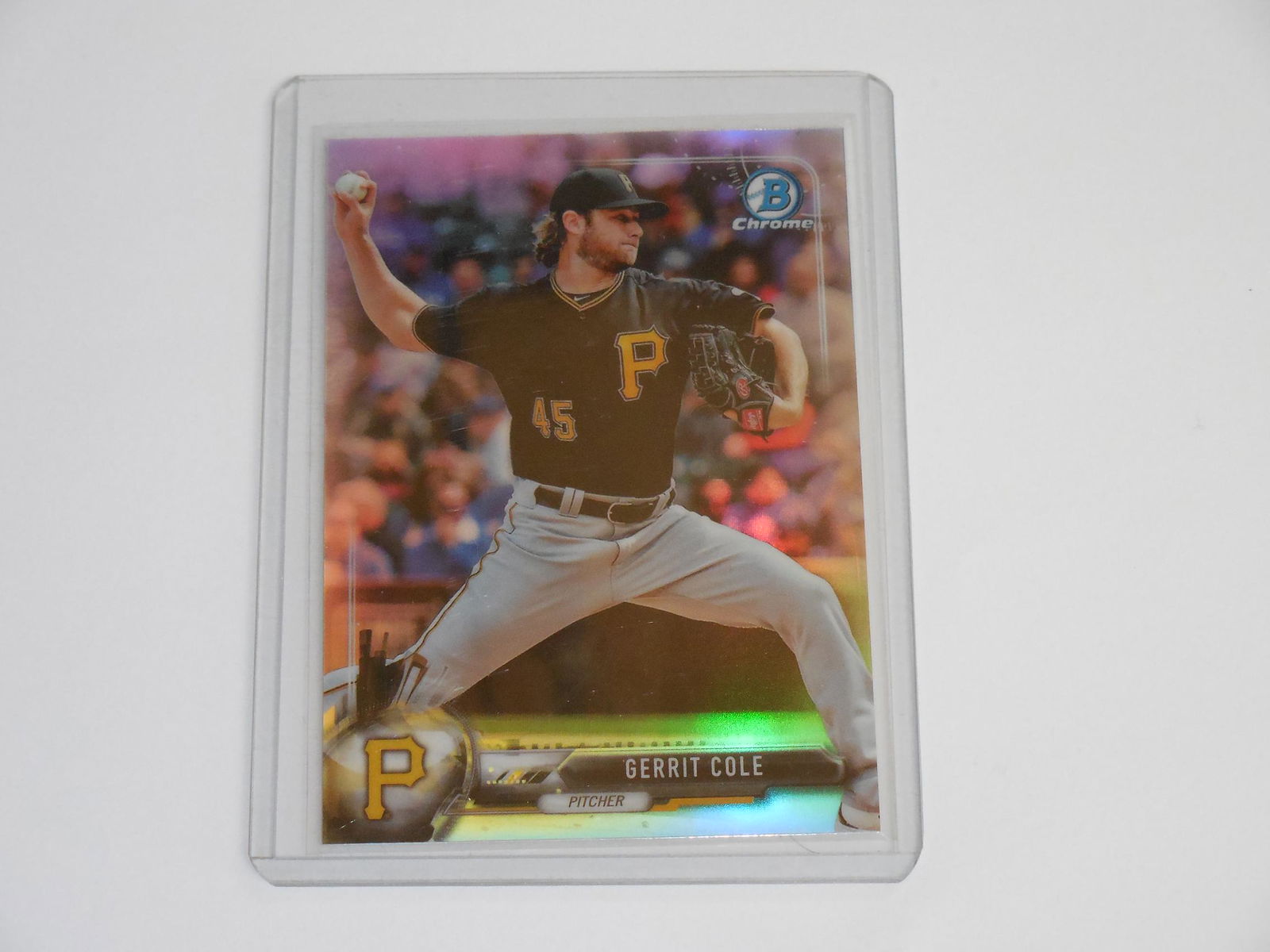 2017 BOWMAN CHROME GERRIT COLE REFRACTOR (1 of 2)