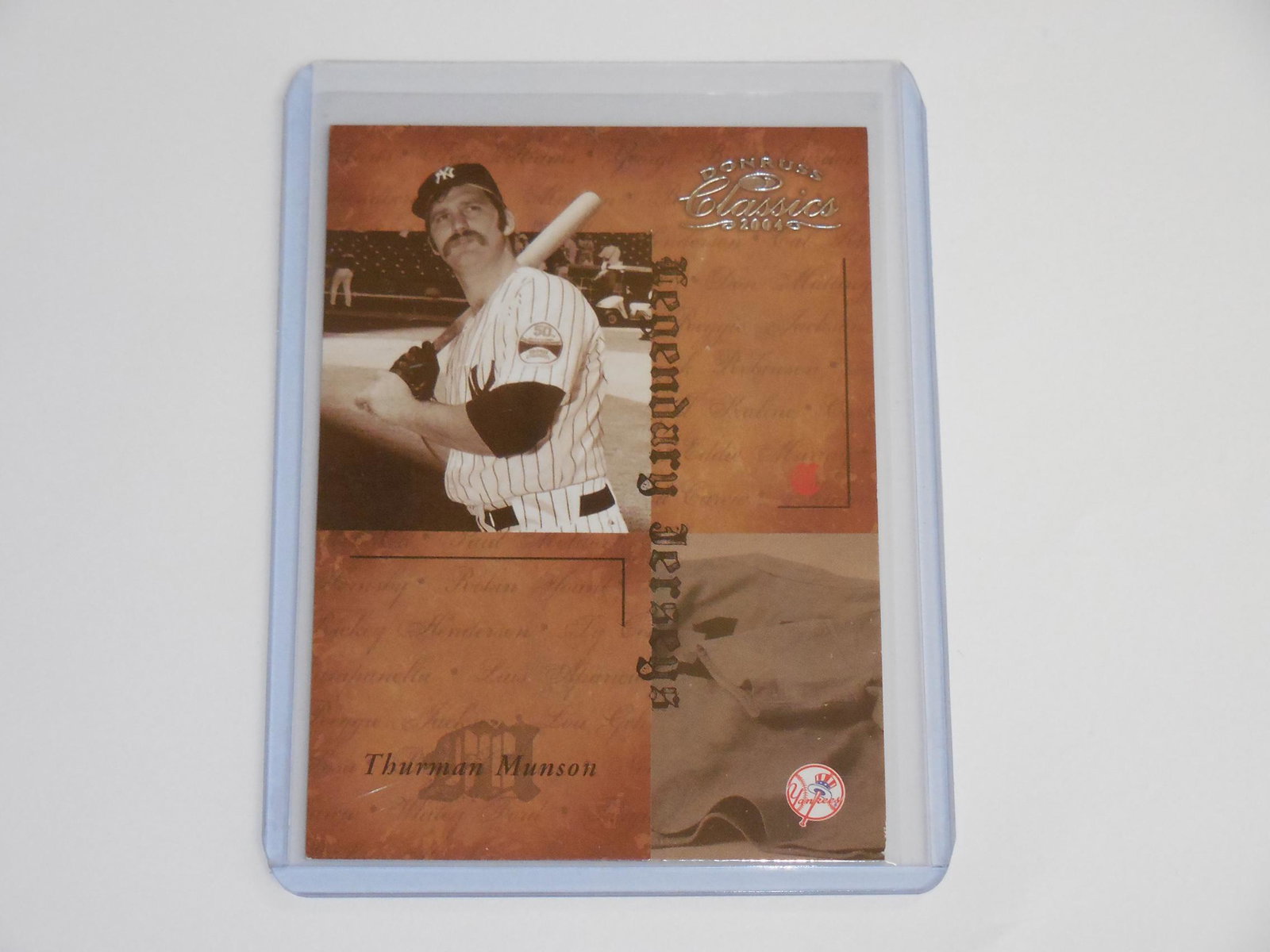 2004 DONRUSS CLASSICS THURMAN MUNSON (1 of 2)