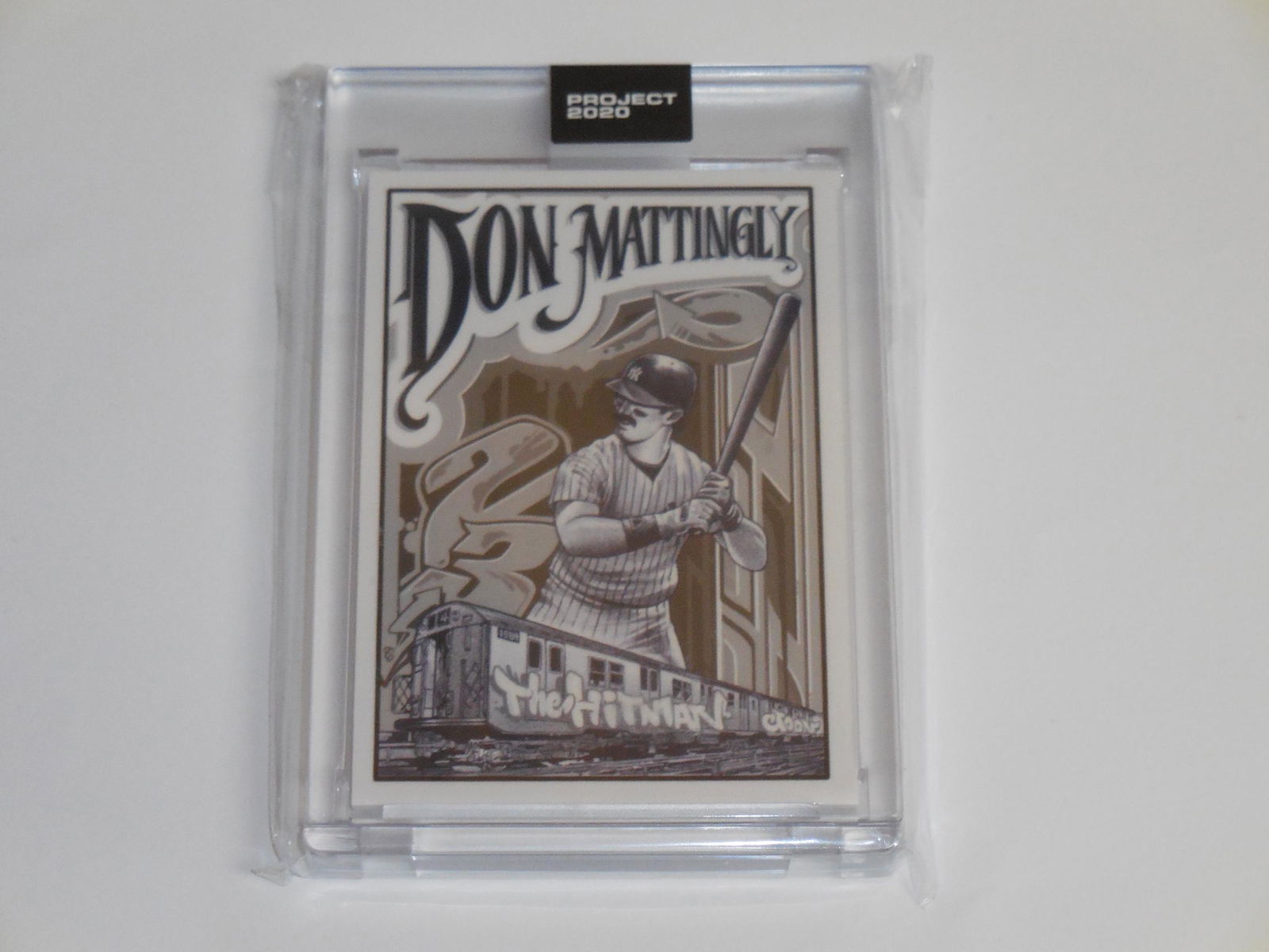 TOPPS PROJECT 2020 DON MATTINGLY 1984 TOPPS (1 of 2)