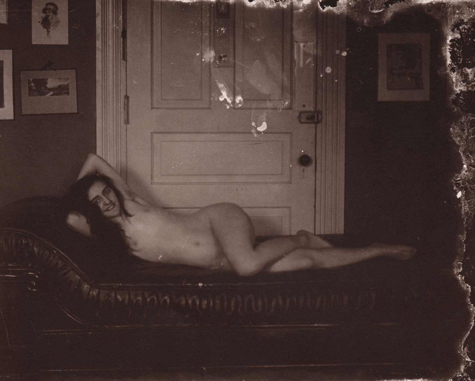 E. J. BELLOCQ - Red-Light District of Storyville, New Orleans ca 1912 (1 of 1)