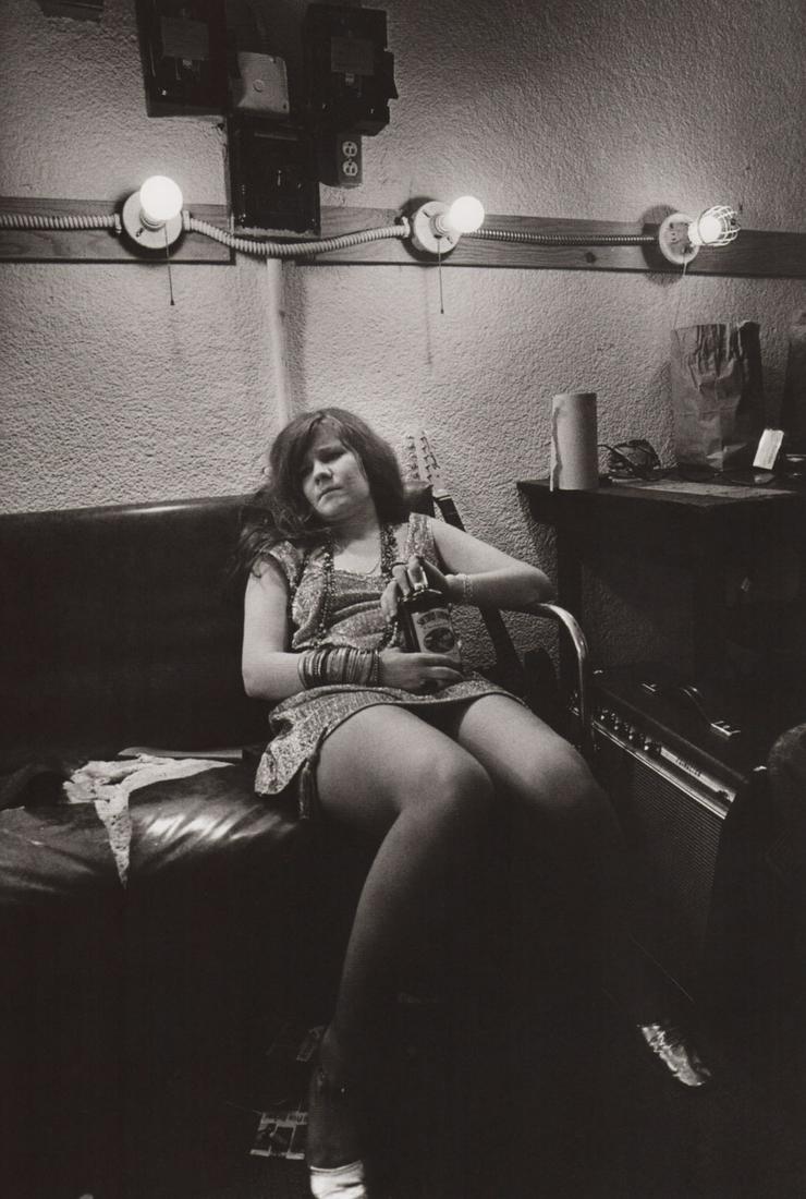 JIM MARSHALL - Janis Joplin backstage, 1966 (1 of 1)