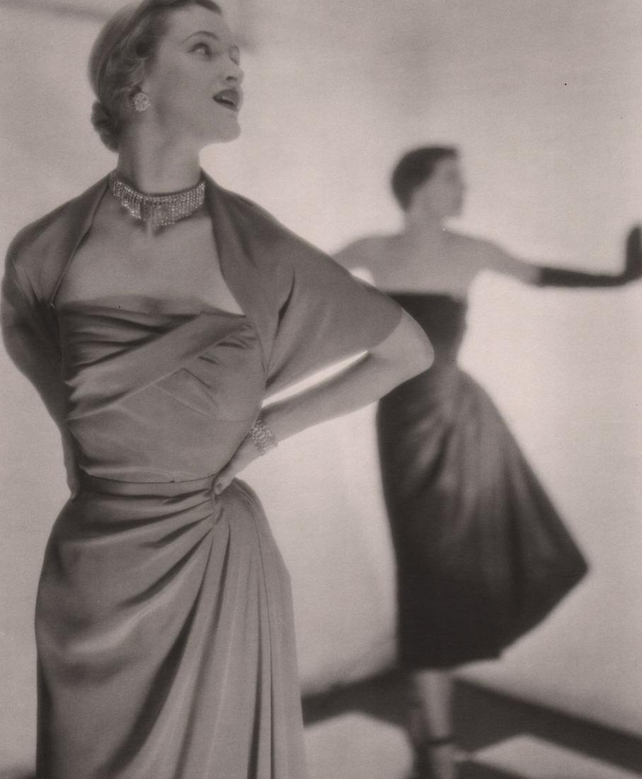 GEORGE PLATT LYNES - Fashion Study, 1949: Artist: GEORGE PLATT LYNES Print Title: Fashion Study, 1949 Medium: Duotone Photoengraving Printed in: The USA, 1990’s Image Size: approx. 8.5 x 7” George Platt Lynes 1907-1955).was an Ame