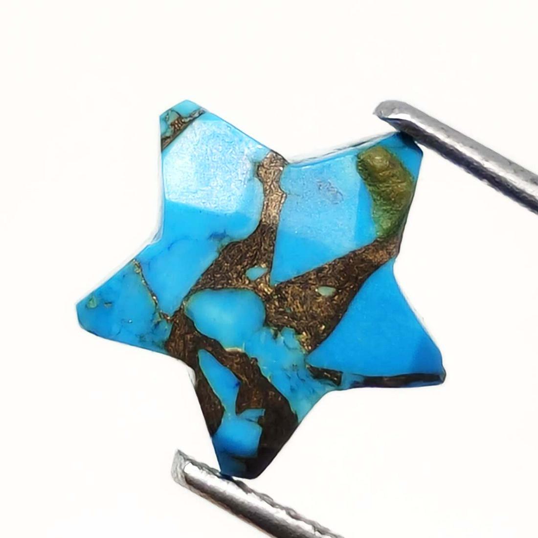 2.90 ct Natural Star Copper Turquoise (1 of 2)