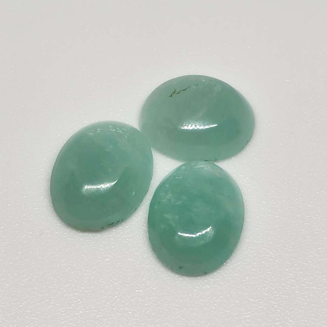 4.65 ct Natural Green Amazonite Cabochon Lot (1 of 1)