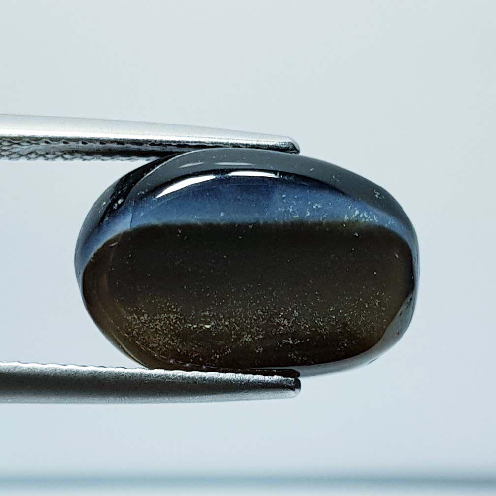 9.65 Ct Natural Black Agate (1 of 2)