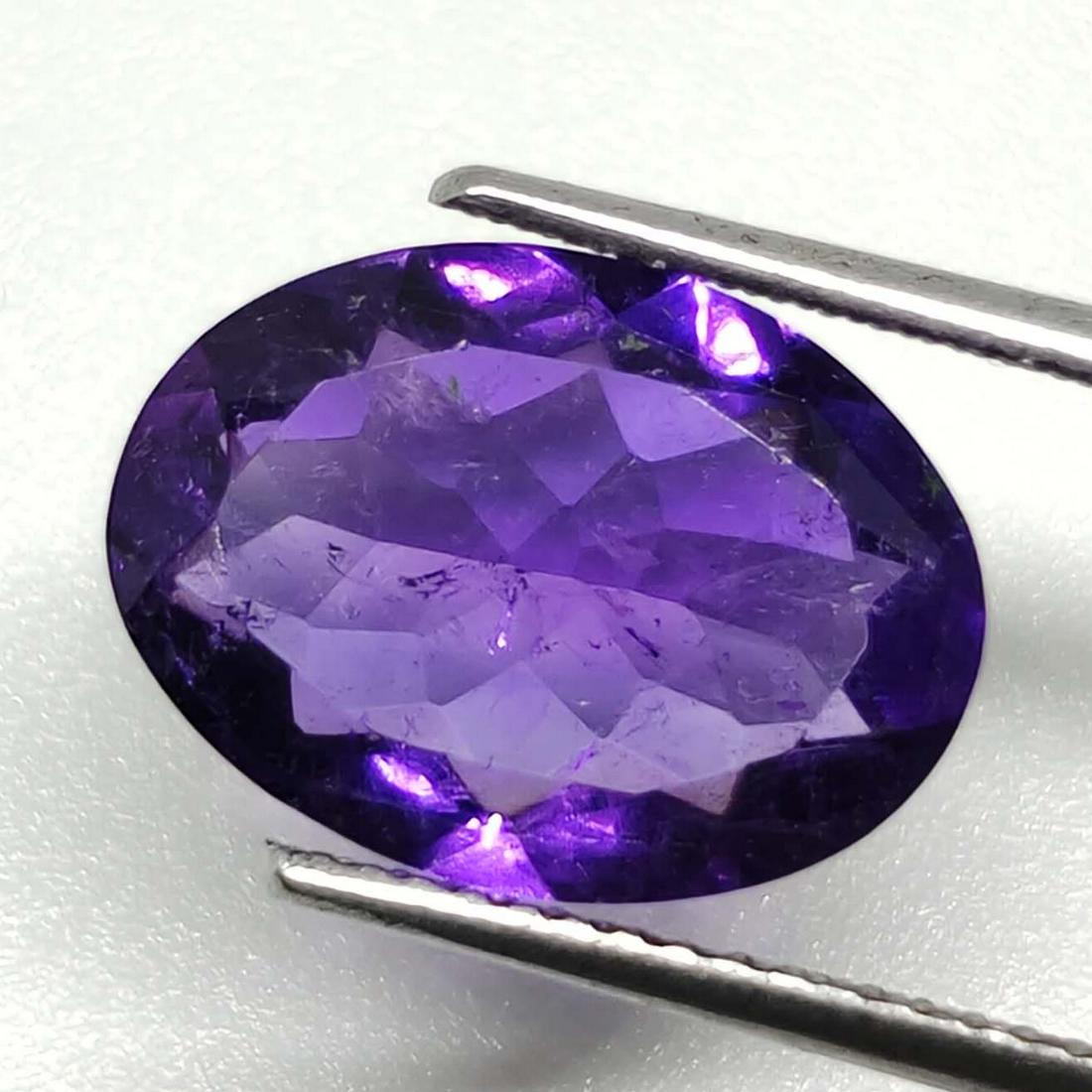 3.65 ct Natural Brazilian Purple Amethyst (1 of 2)