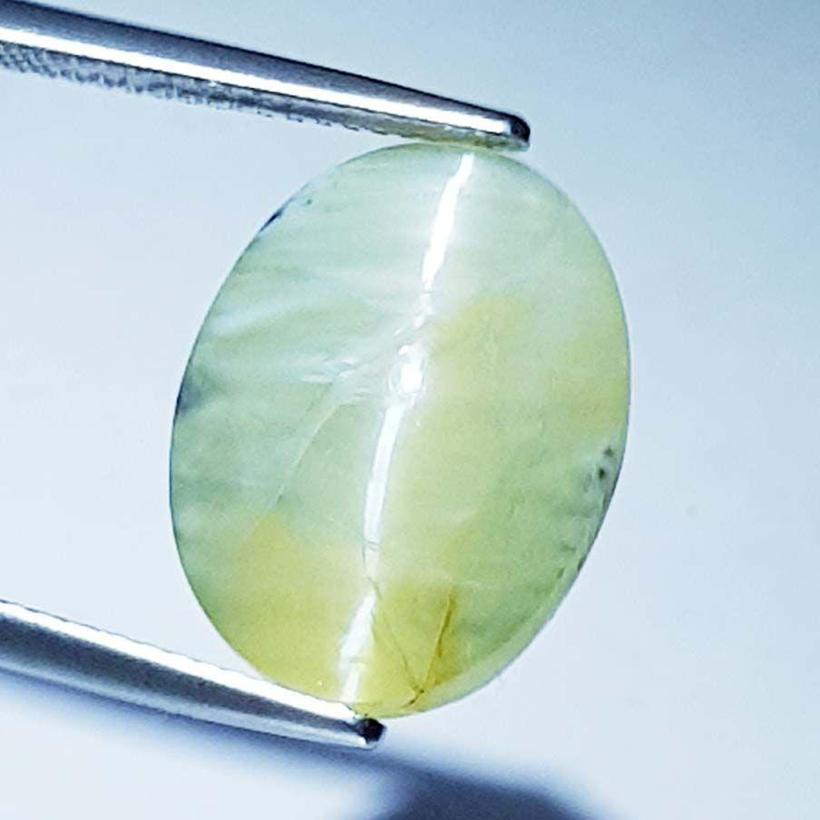 12.78 ct Natural Opal Cat's Eye: No Reserve! Title: 12.78 ct Natural Opal Cat's Eye Color/Clarity: Semi Transparent Gemstones: Loosegemstone Carat Weights: 12.78 Size/Dimensions: 16.30 x 12.70 x 10.00 Additional Information: Oval- Af