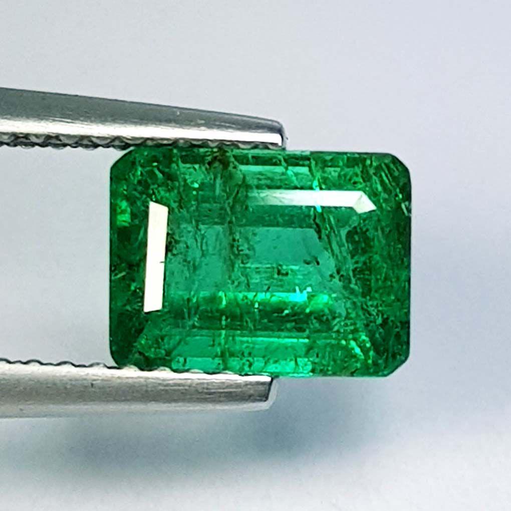 Natural Emerald Octagon Cut 1.63 ct (1 of 2)