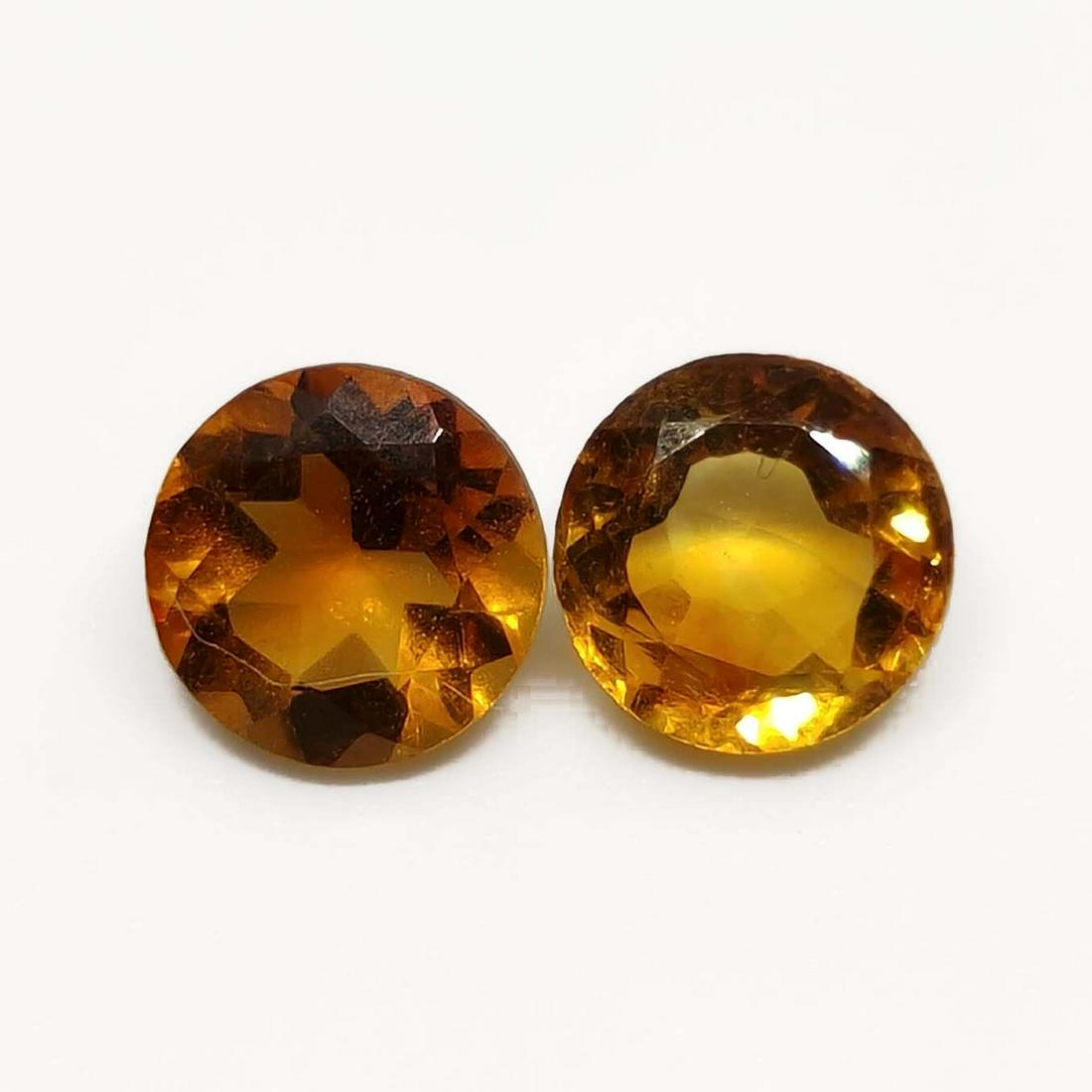 1.70 ct Natural Citrine Pair (1 of 1)
