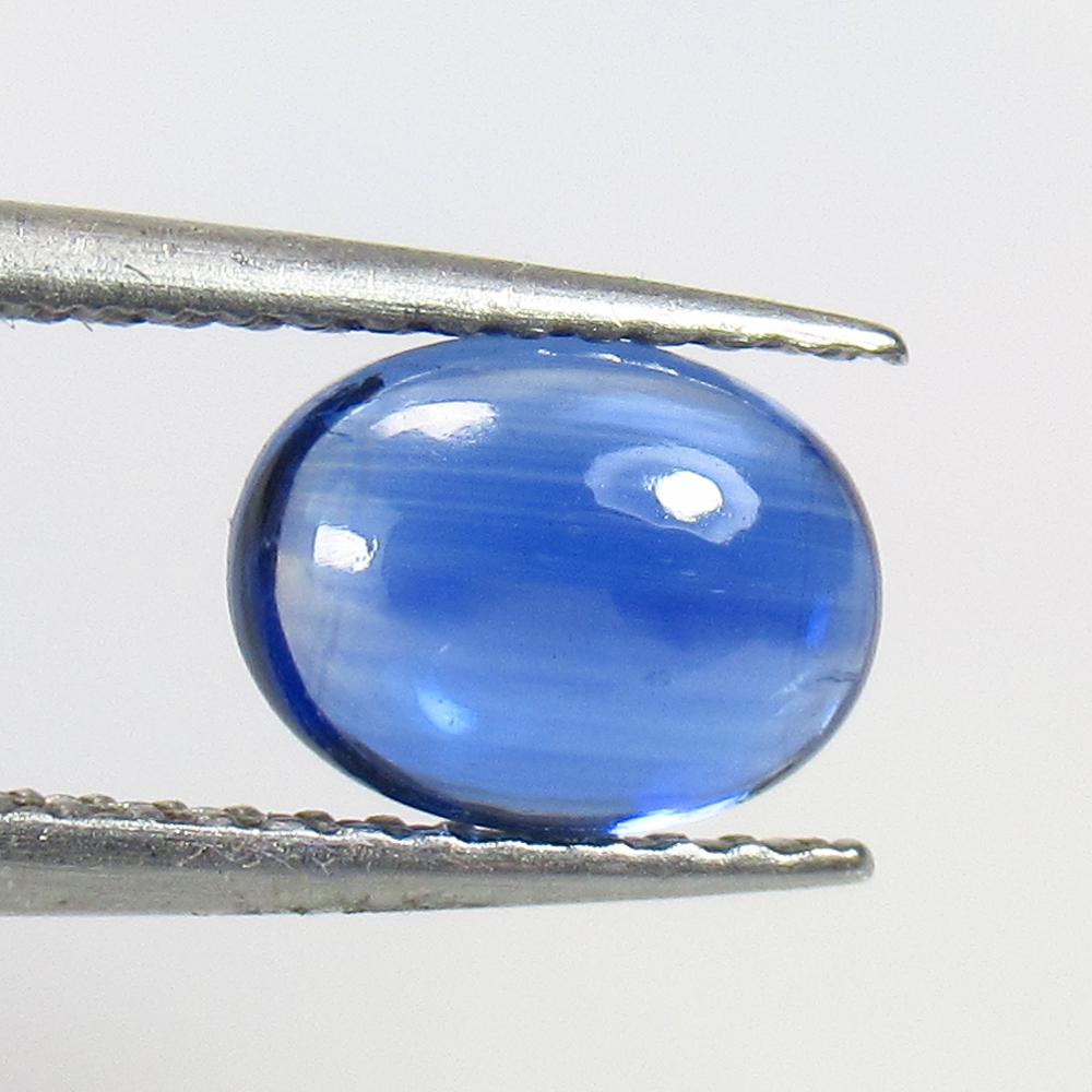 1.57 Ctw Natural Deep Blue Kyanite Oval Cab (1 of 2)