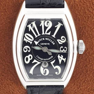 Franck Muller - Taormina - Ref : 8005 L - Women - 2011-present: Brand: Franck Muller Model: Taormina Reference Number: Ref : 8005 L Gender: Women Period: 2011-present Movement: Mechanical automatic Case material: Steel Extras: Only Box Type: Analogue wristwatch
