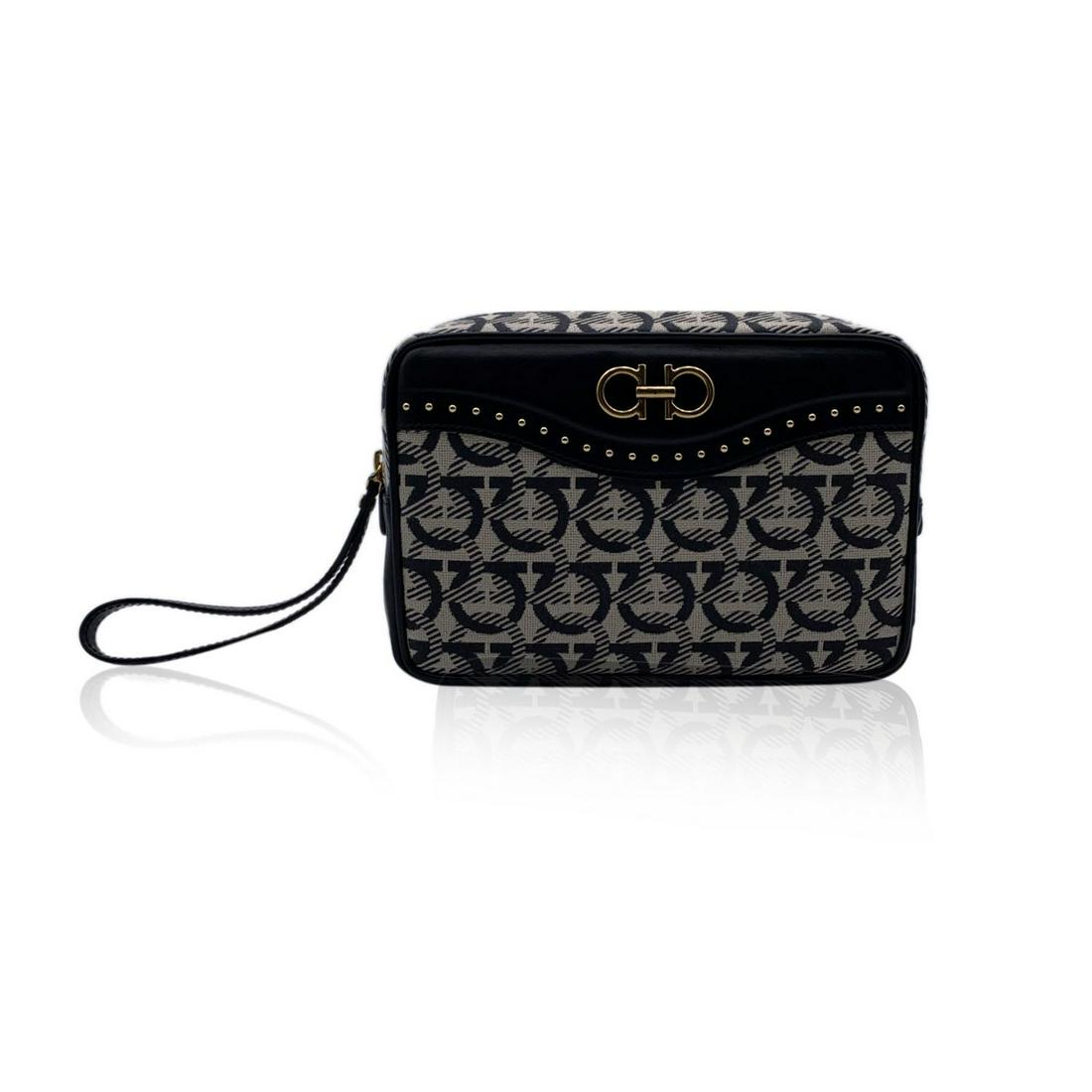 Salvatore ferragamo cosmetic bag top