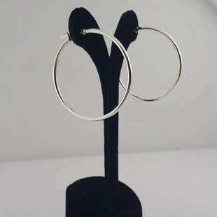 925 Sterling Silver - Earring: Earring Gender : Women Material : 925 Sterling Silver TotaL Weight :5,3 gr Lenght :4,5 cm Condition : NEW / Unused Item no:C198 -- SHIPMENT -- Items will be shipped with Gift Box Our