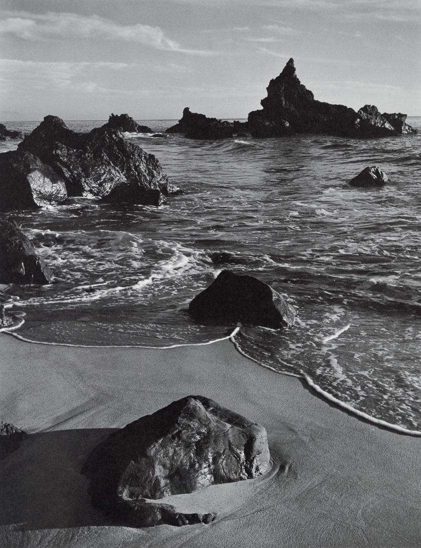 ANSEL ADAMS - Monterey County Coast, 1951 (1 of 1)