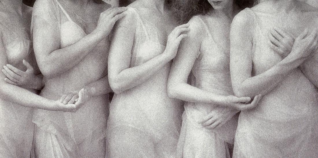 MARCIA LIPPMAN - Dancer's Connections: Artist: Marcia Lippman Title: Dancer's Connections Medium: Photo Litho, 1995, China Dimensions: 8.35x4.15" Description: Heat Wax Mounted on 8.5x11" Conservation Board Artist Bio: Marcia Lippman (1944)