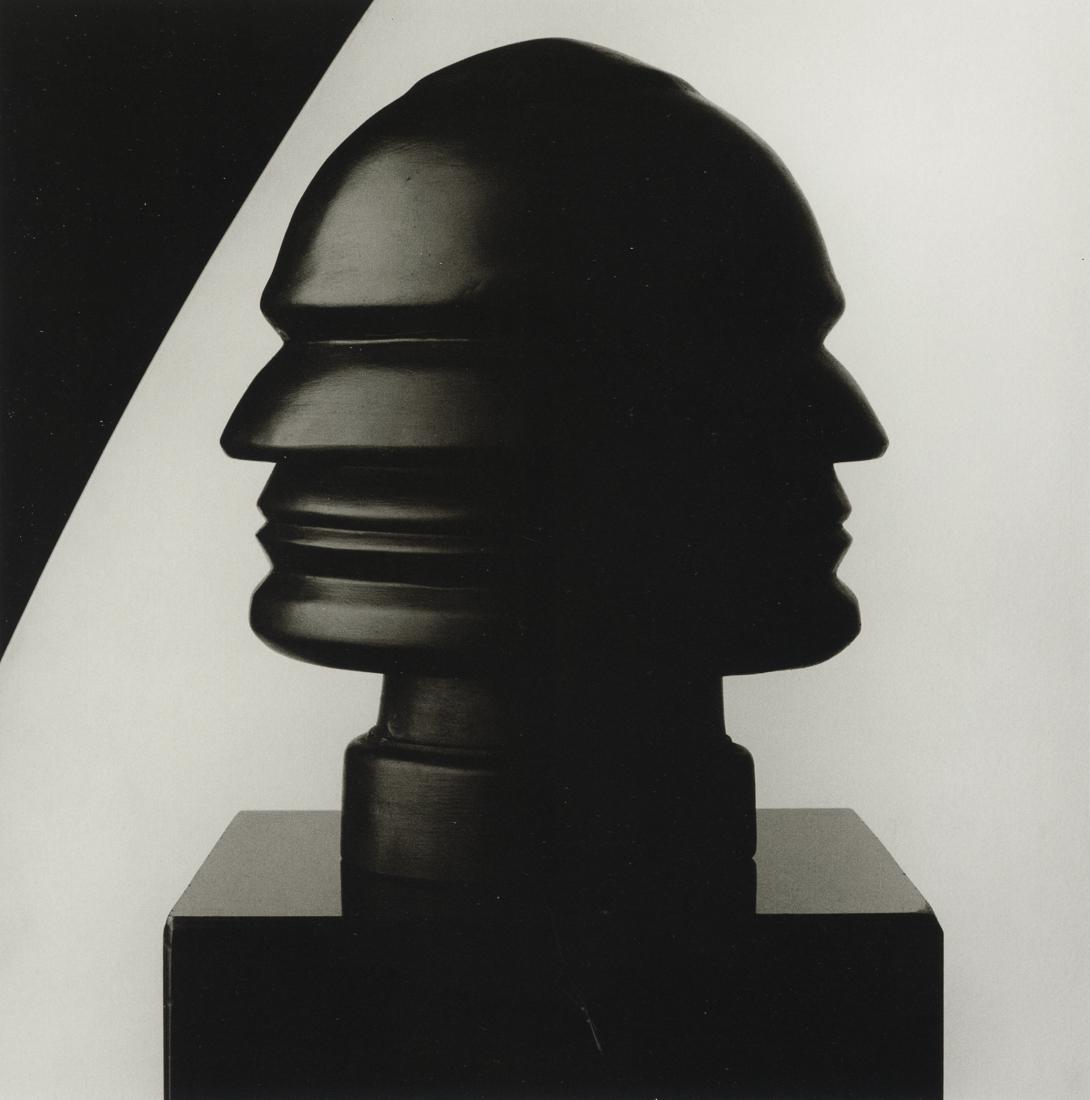 ROBERT MAPPLETHORPE - Continuous Profile Of Mussolini: Artist: Robert Mapplethorpe Title: Continuous Profile Of Mussolini, 1988 Medium: Photo Litho, 2016, Italy Dimensions: 7.9x7.95" Description: Heat Wax Mounted on 11x14" Conservation Board Artist Bio: R