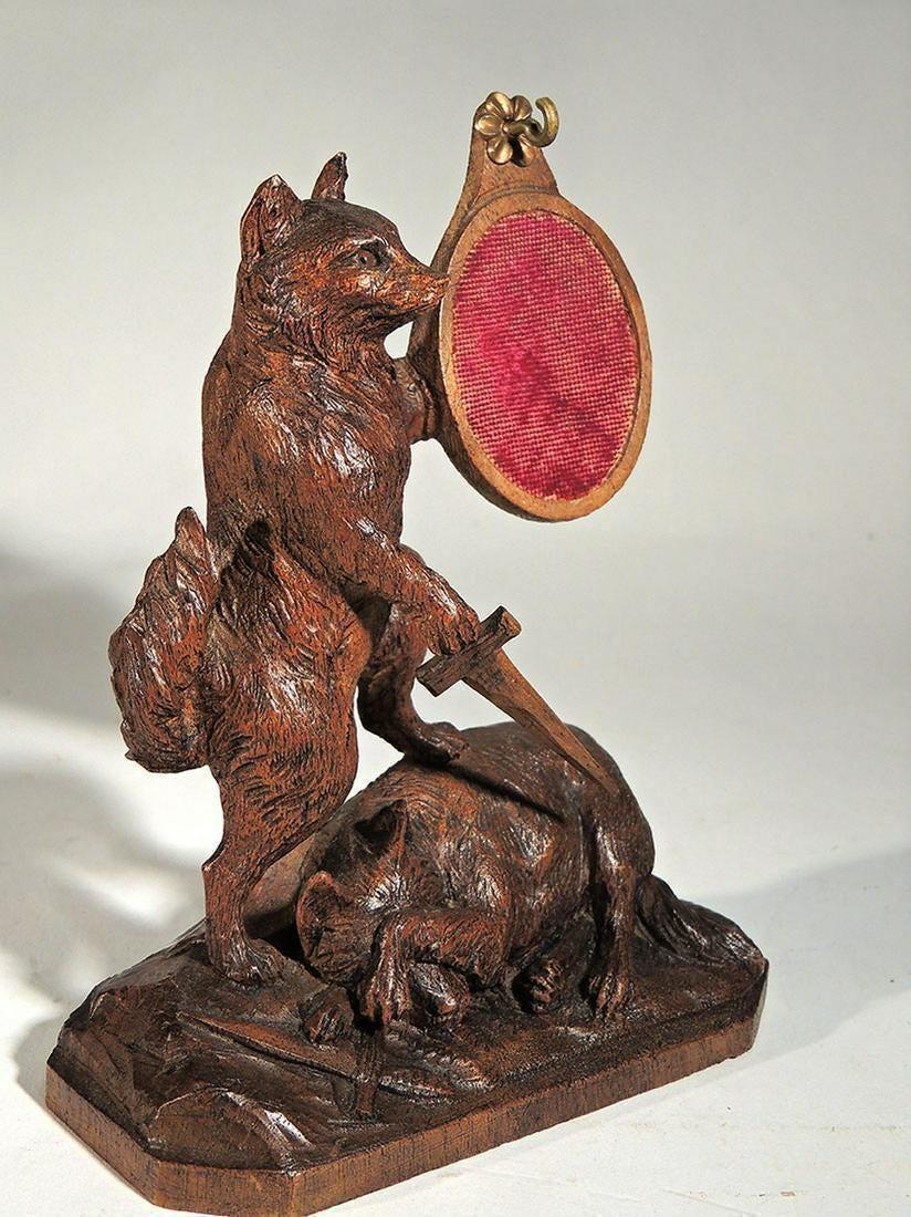Black Forest Carved Fox Winner (1 of 6)