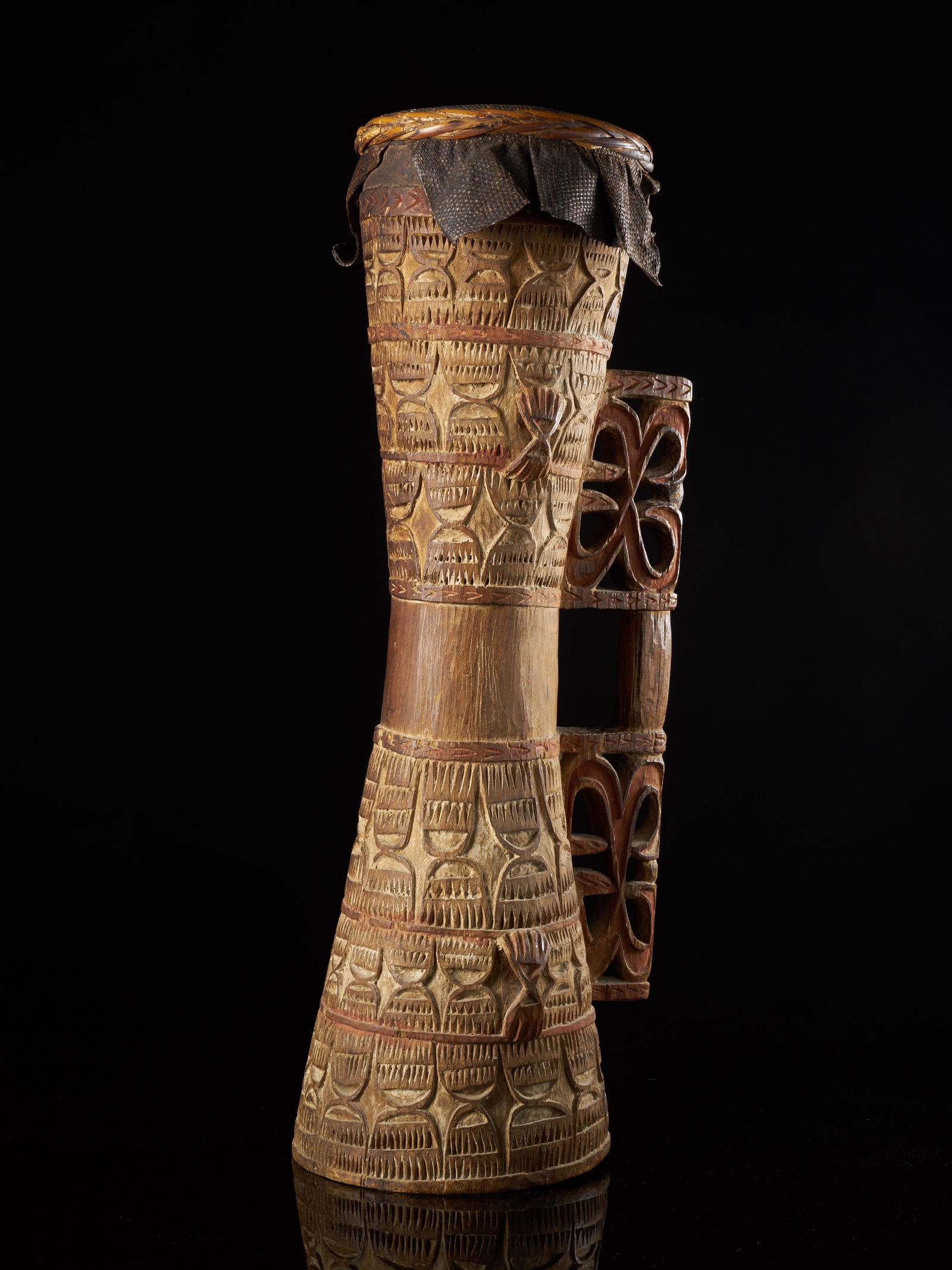 Tribal Drum, wood, Papua New Guinea (1 of 6)