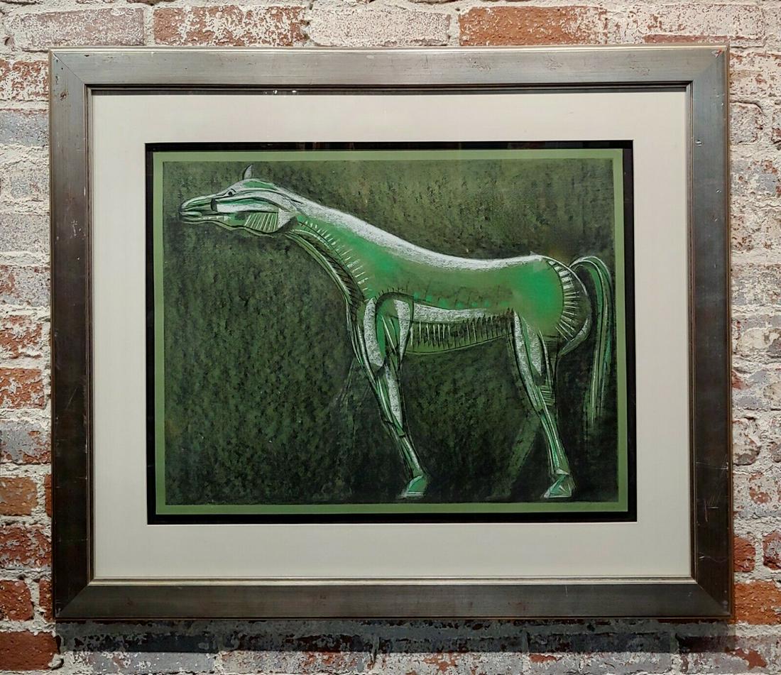 Vladimir Cora - Study of a Horse - painting (1 of 8)