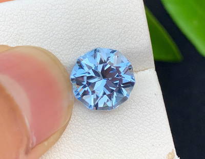 Natural Aquamarine Beryl Loose Gemstone Fancy Round Cut: Natural Aquamarine Beryl Loose Gemstone , Fancy Round Cut Aquamarine Gemstone From Minas Gerais Mine Brazil A beautiful member of the beryl family, aquamarine is a slightly greenish-blue variety. ...