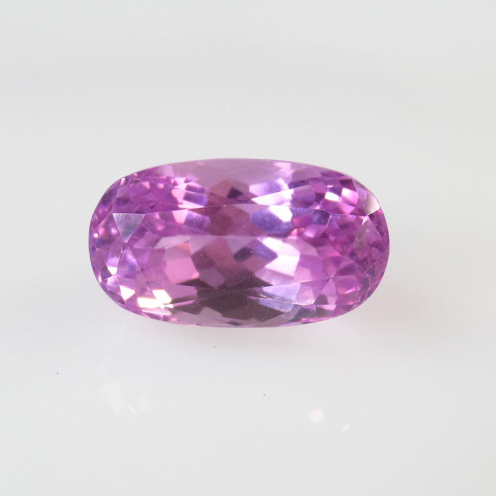 19.18 Ctw Natural Pink Kunzite 18X11 mm Deep Cushion Cut (1 of 2)