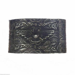 Tribal Sterling Silver Inspired Cuff Bracelet Alberto Juan: The first piece of my 11th collection of Native American inspired jewelry. Reserve: $636.00 Shipping:Domestic: Flat-rate of $12.00 to anywhere within the contiguous U.S.International: Foreign